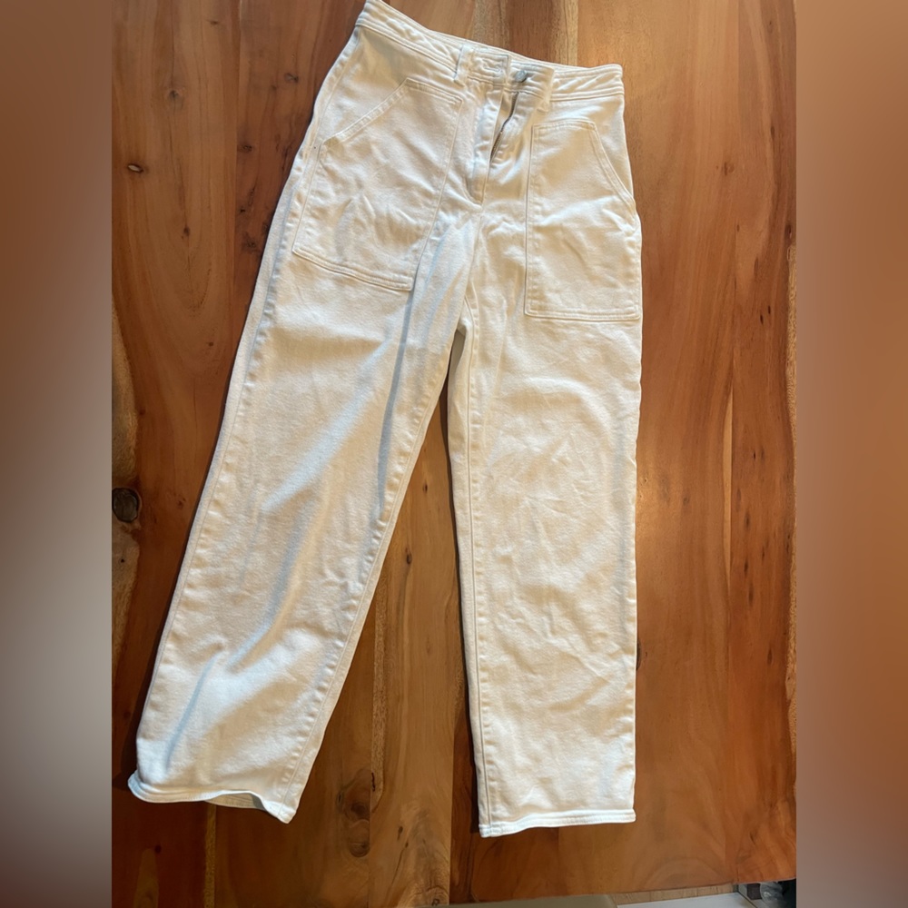wilfred straight leg pants